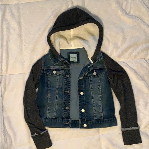 girls denim jacket size 10